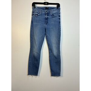 MOTHER the Looker Ankle Mid Wash Jeans Sz 27 Mid Rise Comfort Designer